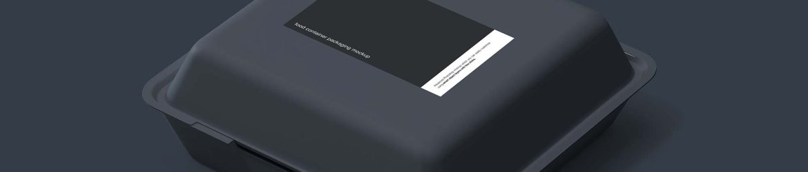 Free Food Packaging Container Mockup (PSD)