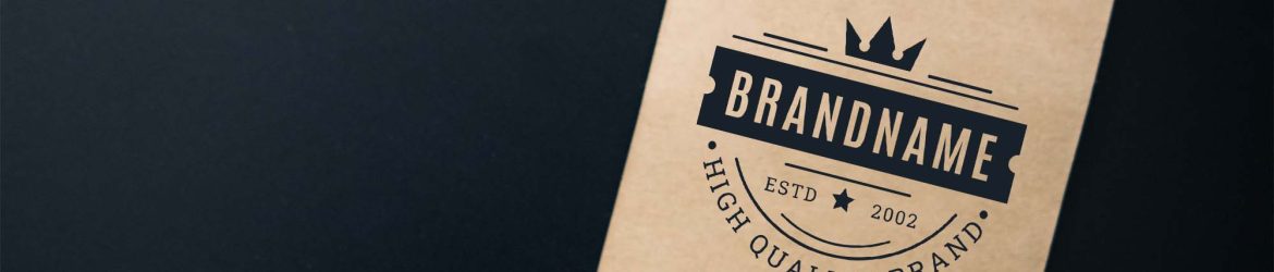 Free Handmade Tag Logo Mockup (PSD)