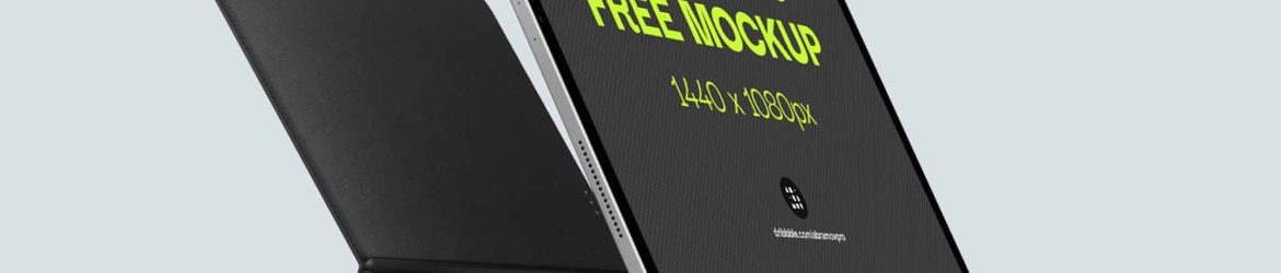 Free iPad Pro 2020 Mockup (PSD)