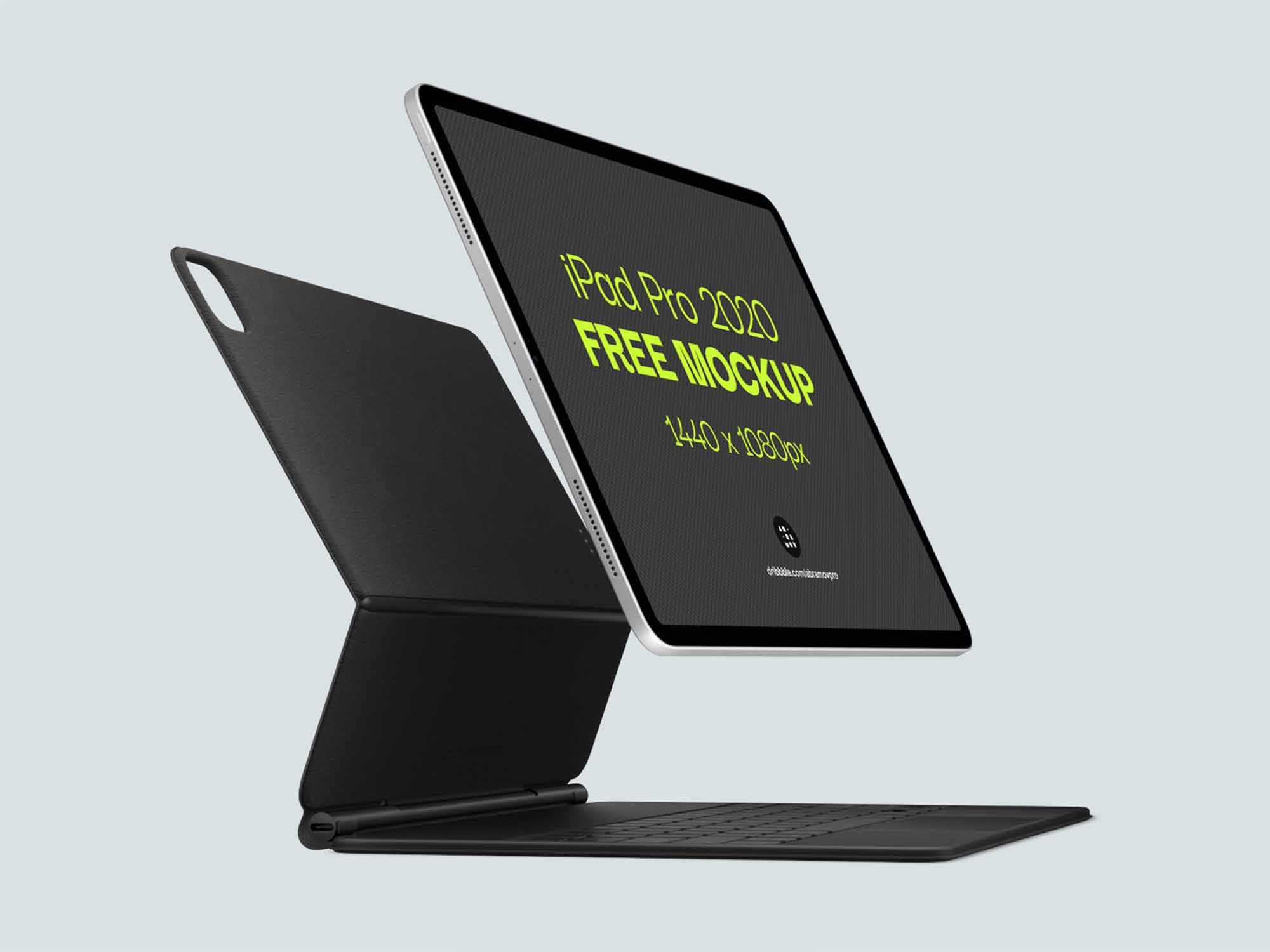 Free iPad Pro 2020 Mockup (PSD)