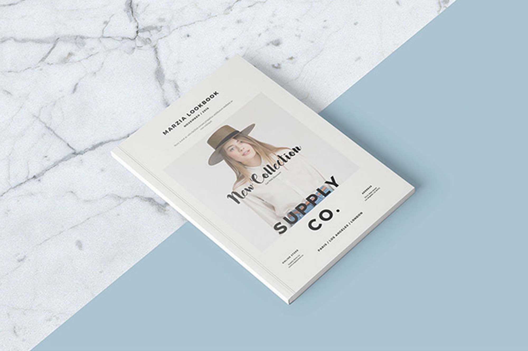 Free Lookbook Template (Indesign)