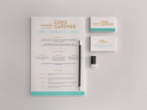 Free Minimalistic Resume Template (PSD)