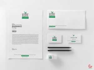 Free Modern Branding Stationery Mockup (PSD)