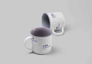 Free Mug Mockup Set (PSD)