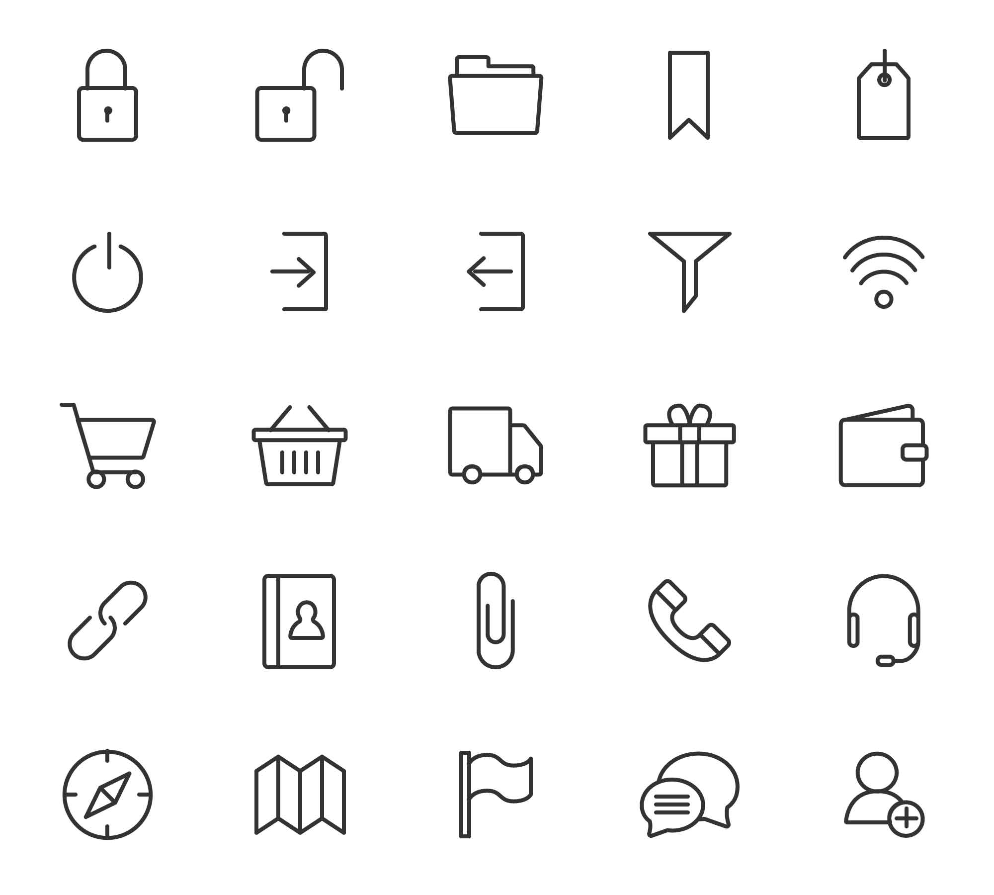 Free Multipurpose Vector Icons
