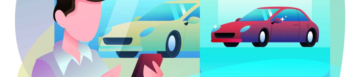Free Online Car Purchase Illustration (AI)