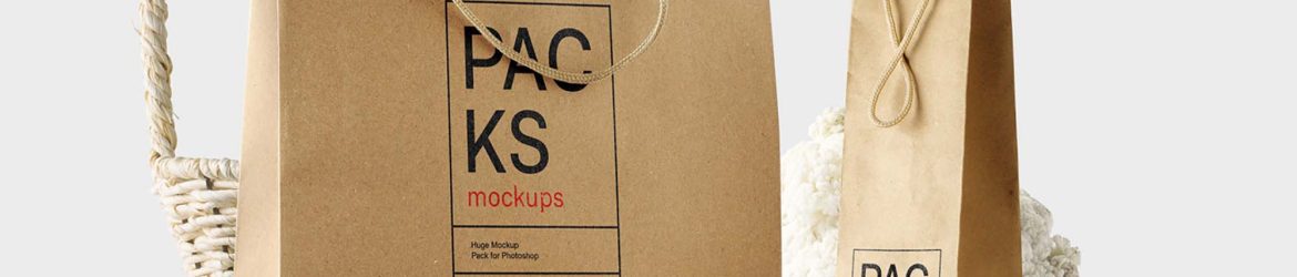 Free Packaging Scene Mockup (PSD)