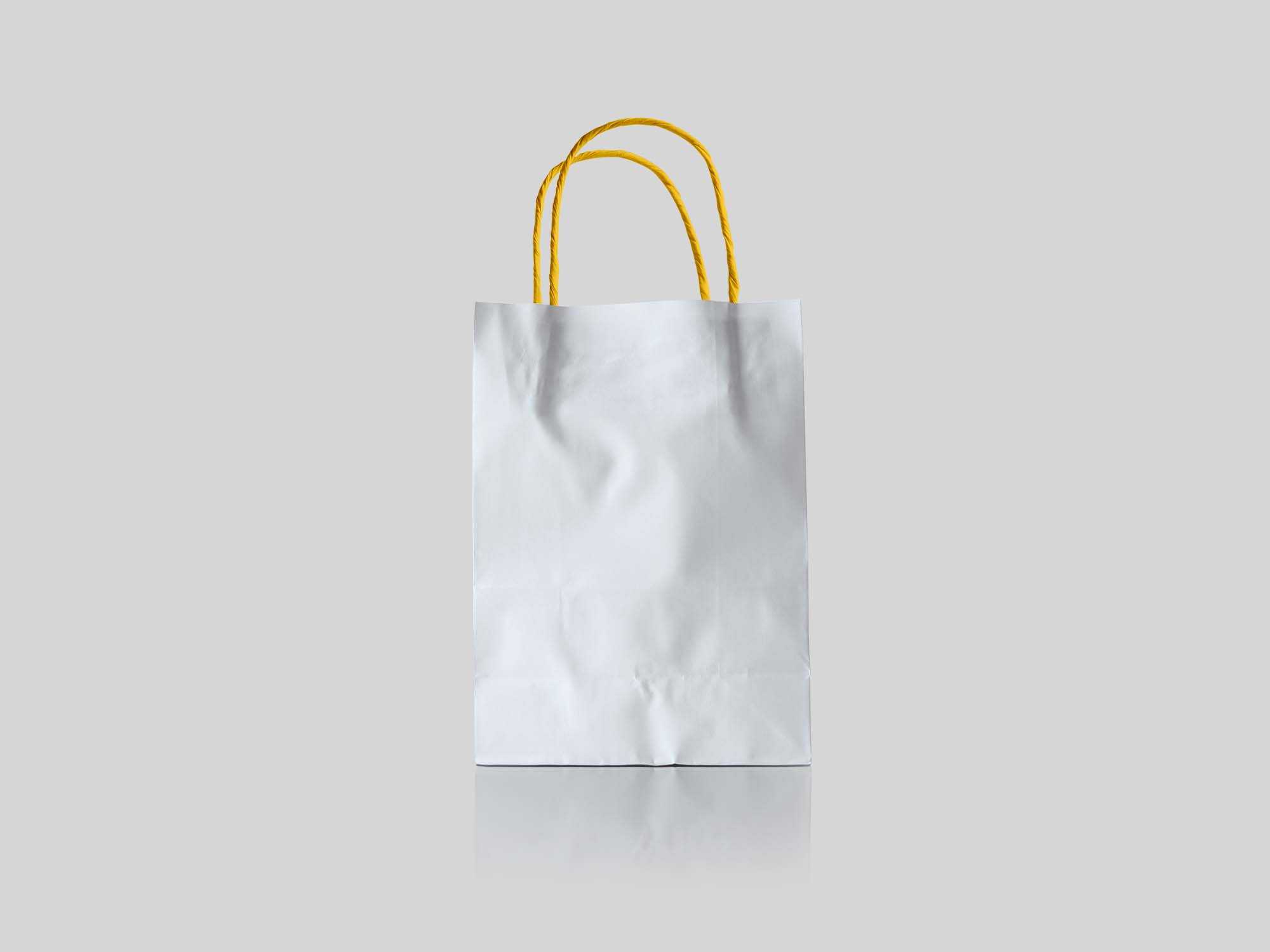 Free Paper Bag Mockup (PSD)
