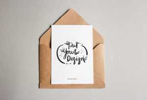 Free Postcard Mockups (PSD)