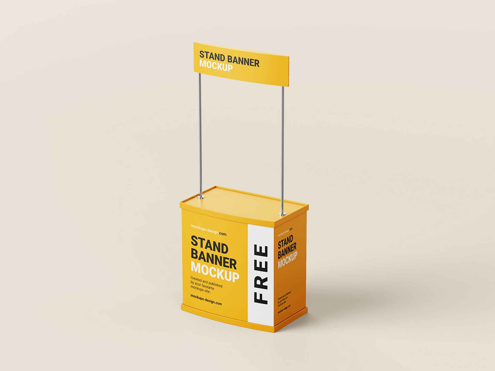 Free Promotional Display Mockup (PSD)