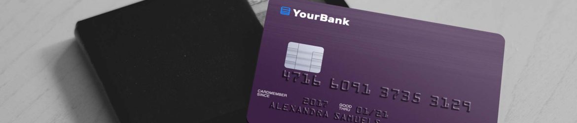 Free Realistic Credit Card Mockup (PSD)
