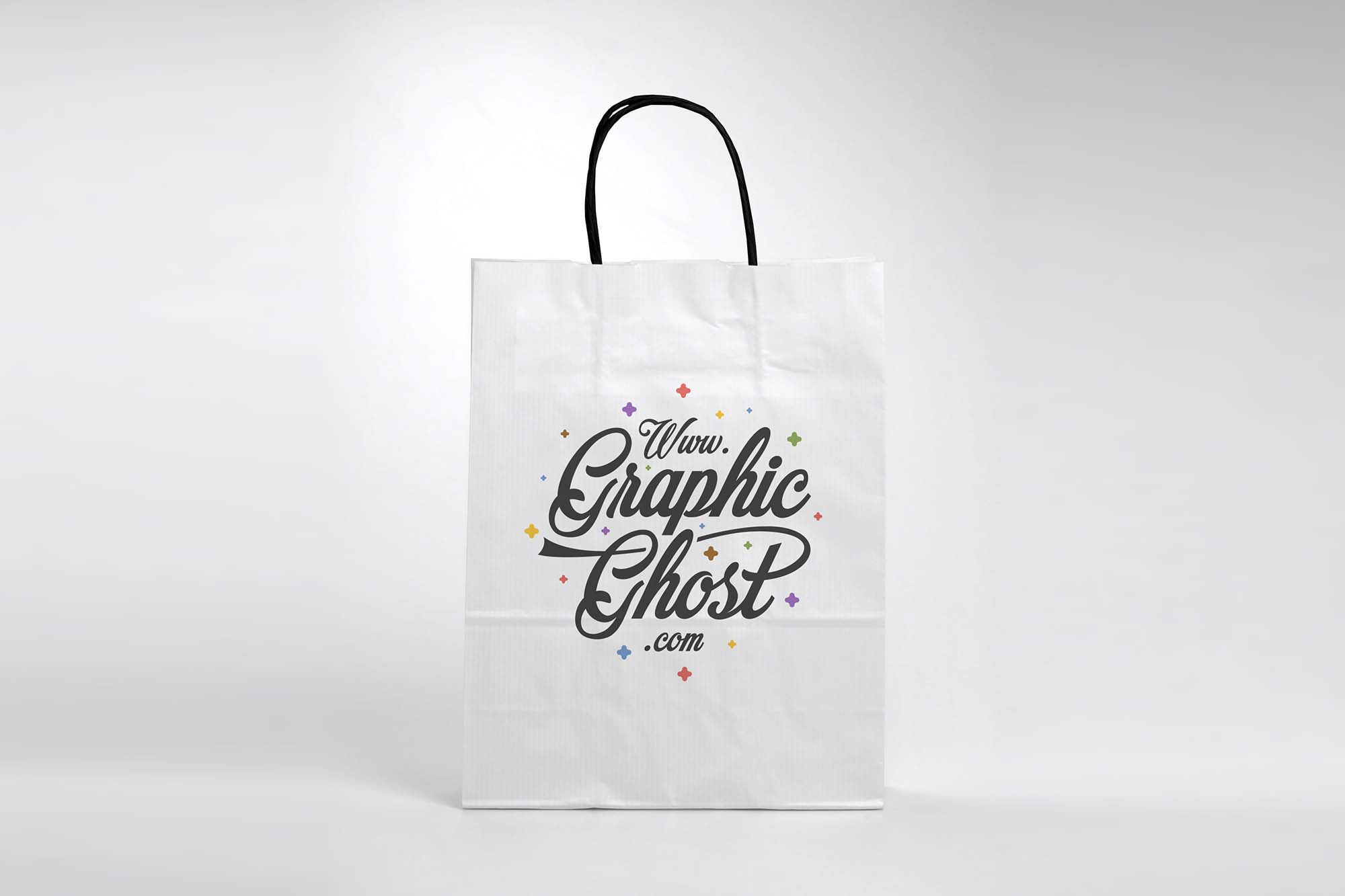 Free Realistic Paper Bag Mockup (PSD)