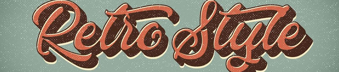 Free Retro Vintage Text Effect (PSD)