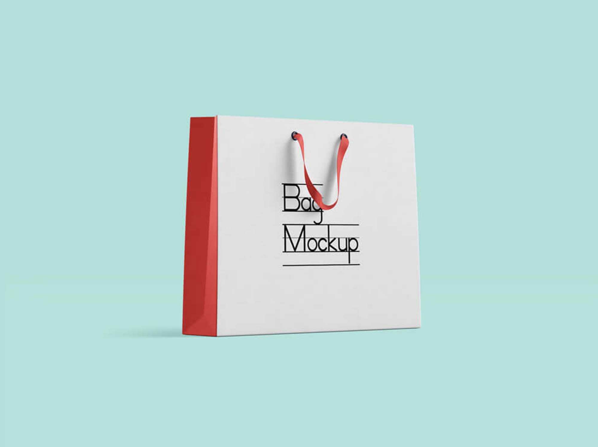Free Shopping Bag Mockup (PSD)