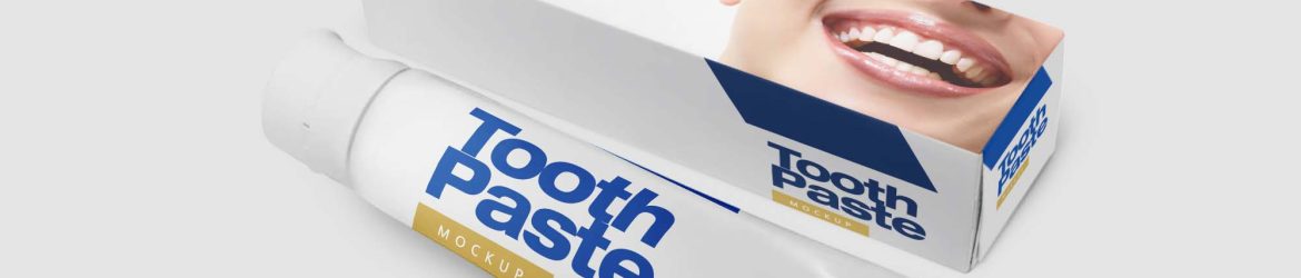 Free Toothpaste Mockup (PSD) Free Toothpaste Mockup (PSD)