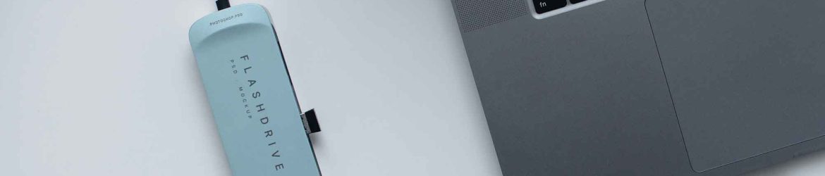 Free USB Card Mockup (PSD)