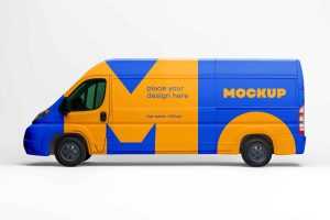 Free Van Mockup