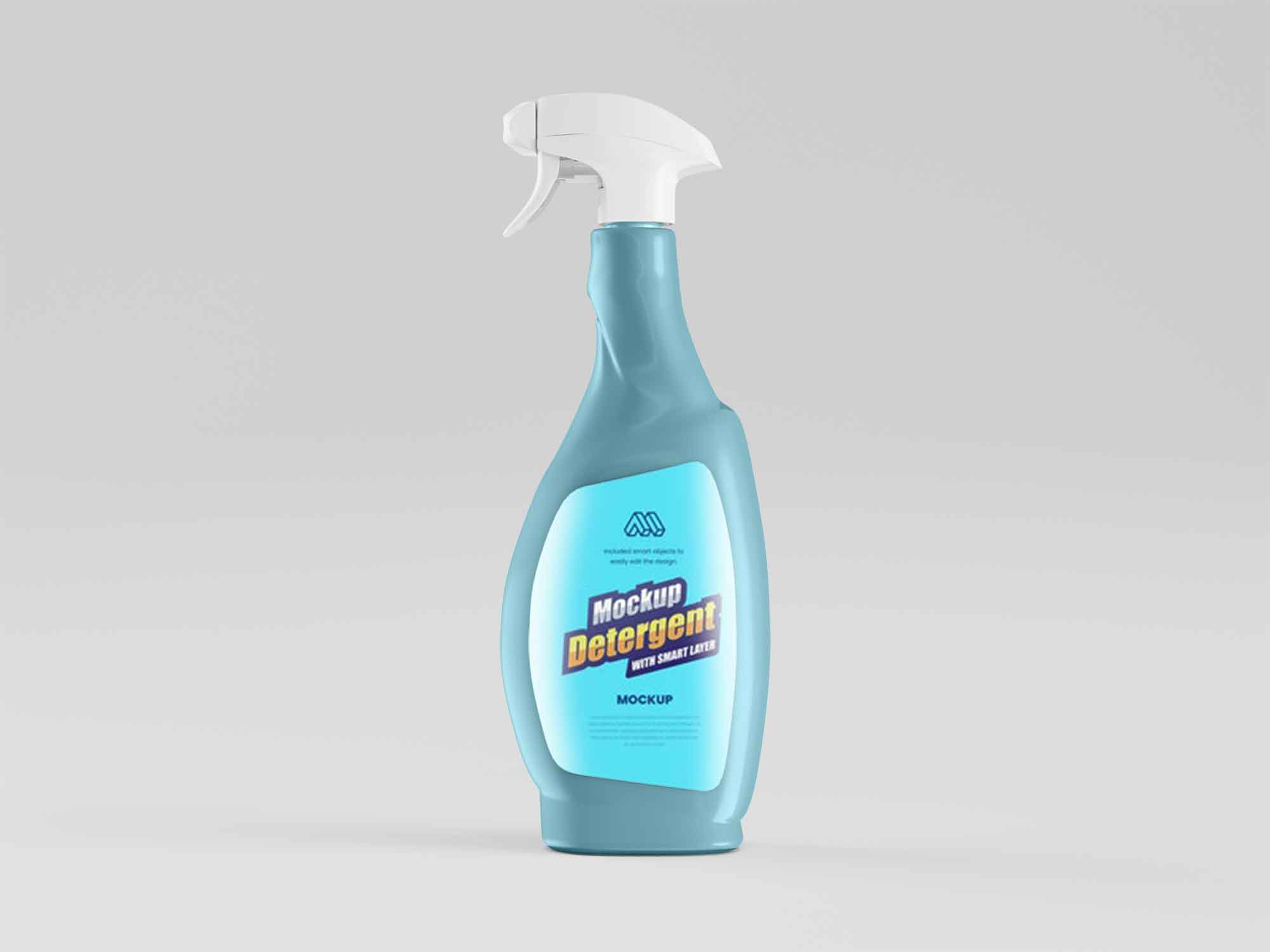 Free Window Cleaner Mockup (PSD)