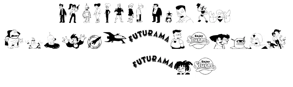 Futurama Dingbats