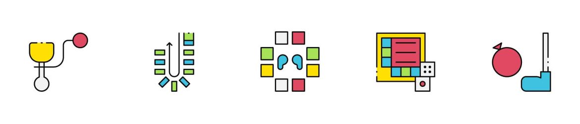 Games For Kids Icons