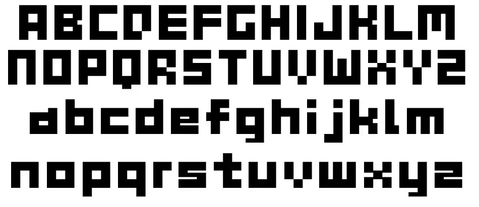 Gau Font Cube