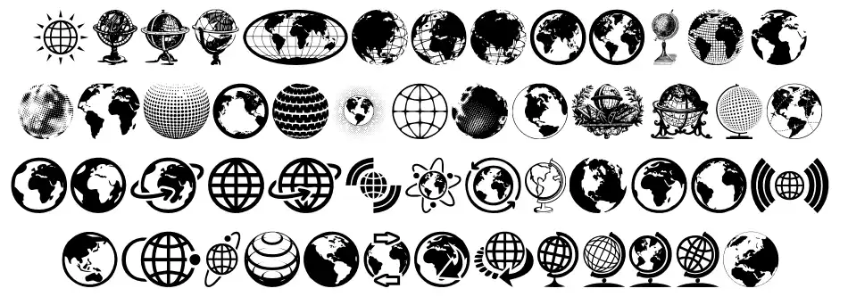Globe Icons
