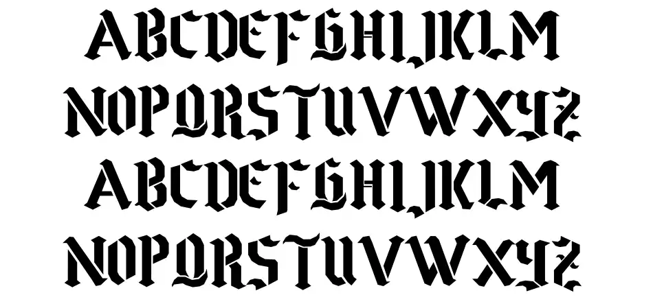 Goth Stencil