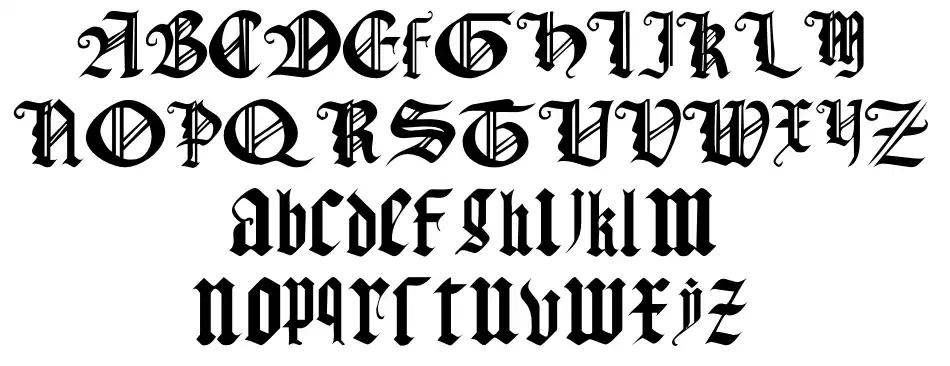 Gothic Texture Quadrata