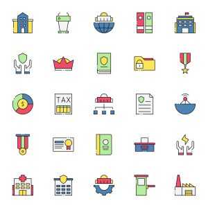 Government System Icons