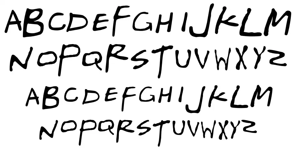 Gregor Miller's Friends Font