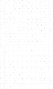 Mapa de caracteres da fonte GS Open