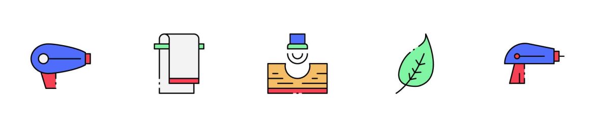 Hair Removal Icons
