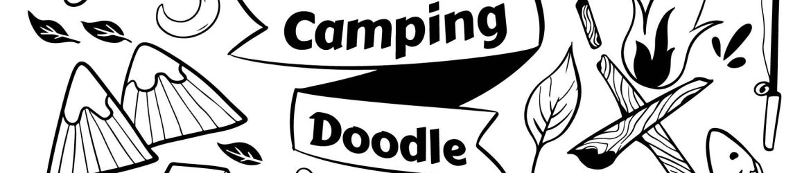 Hand Drawn Camping Illustrations
