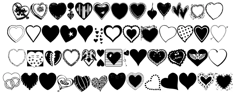 Hearts Galore