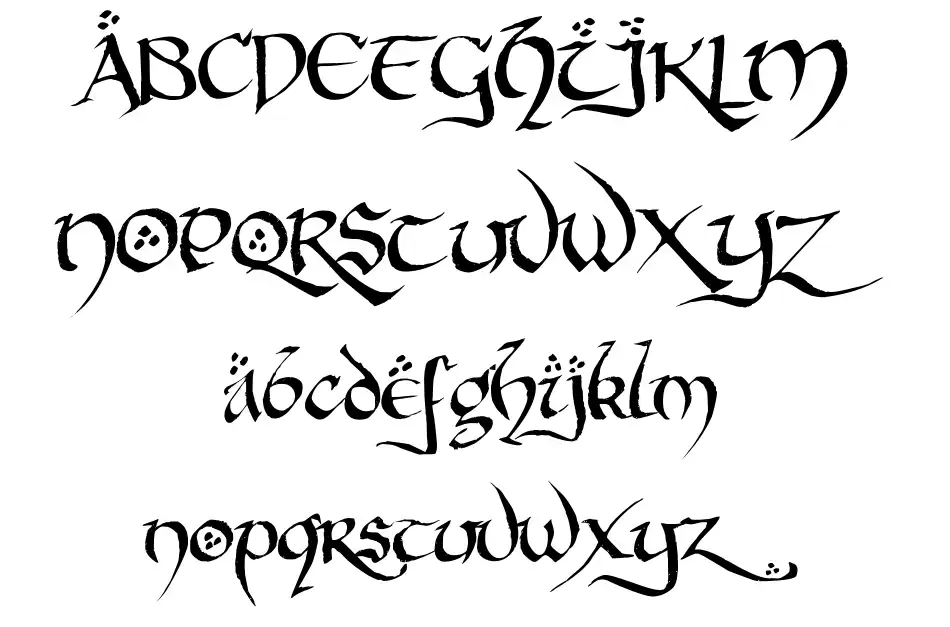 Hobbiton Brush hand