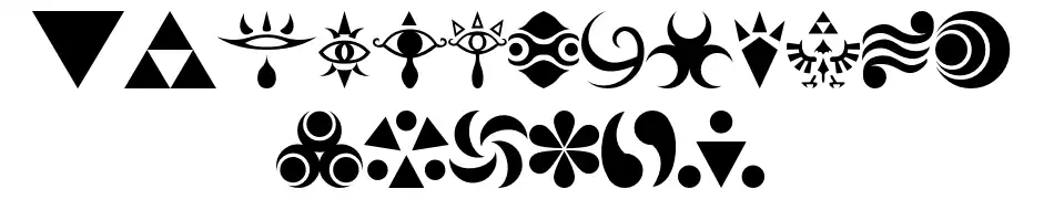 Hylian Symbols