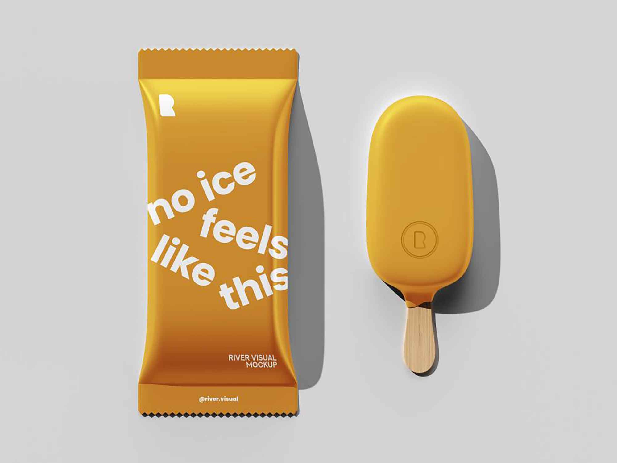Ice Cream Package Mockup