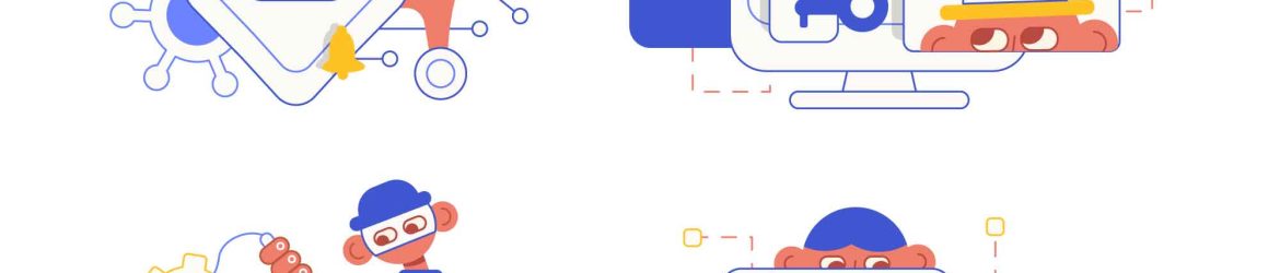 Internet Security Illustrations