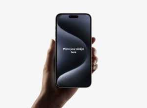 iPhone 15 Pro Mockup in Figma