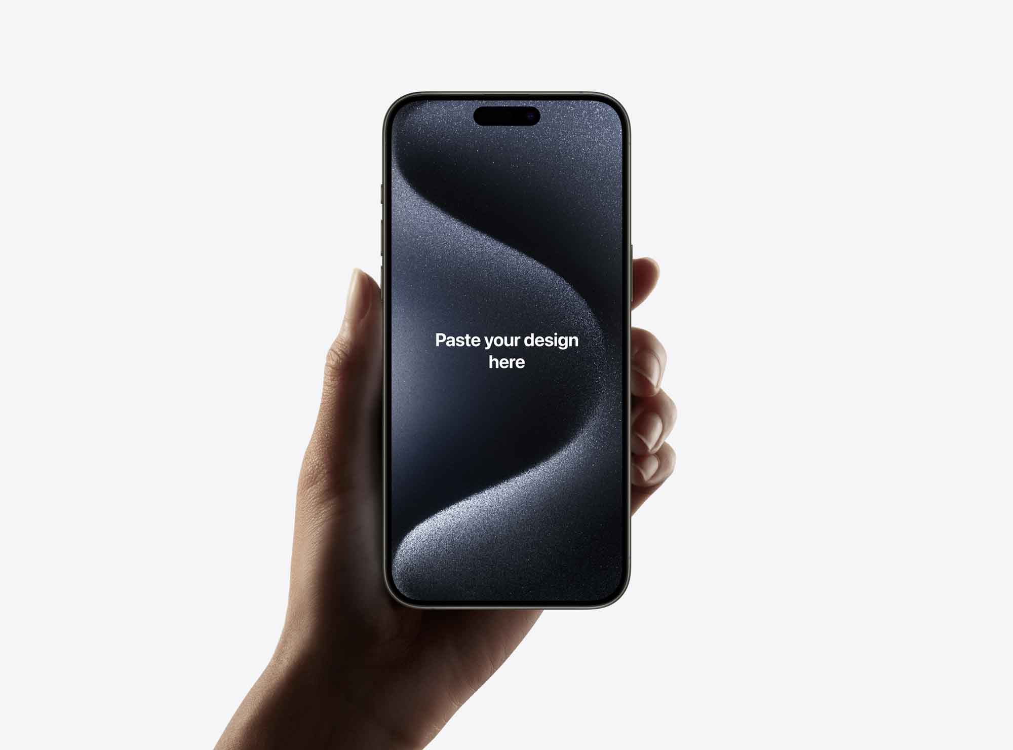 iPhone 15 Pro Mockup in Figma