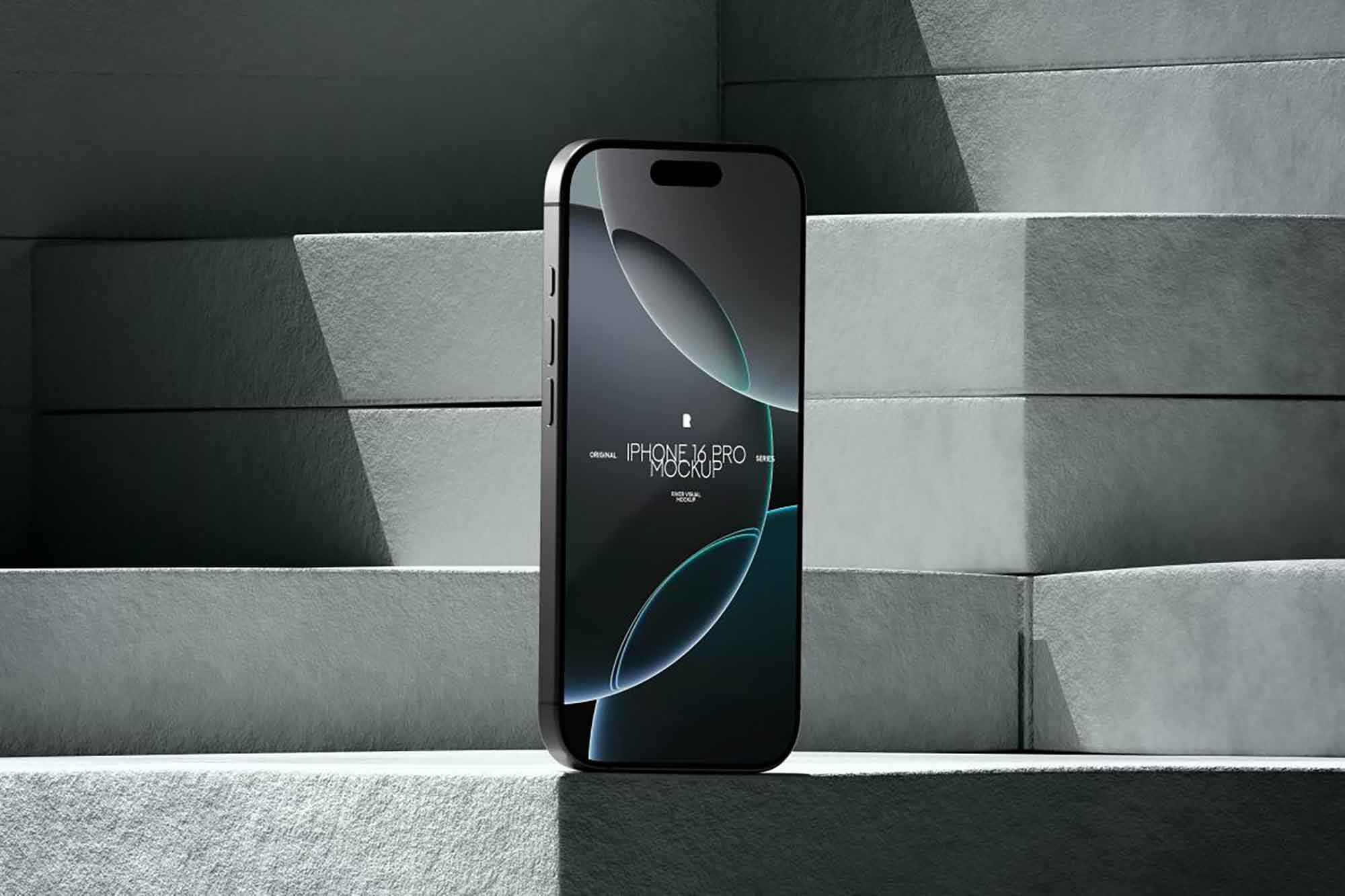 iPhone 16 Pro Slab Series Mockup
