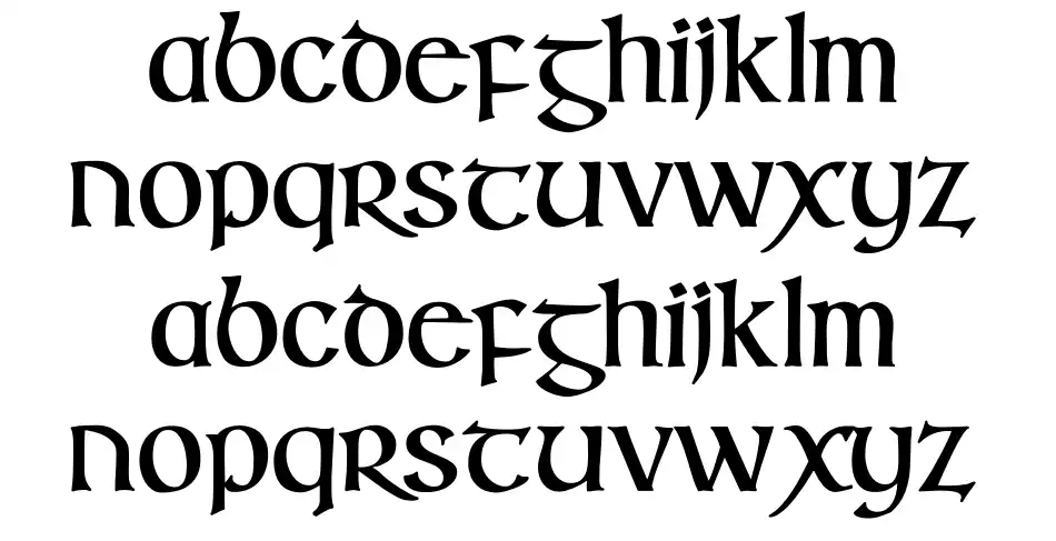 Irish Uncialfabeta