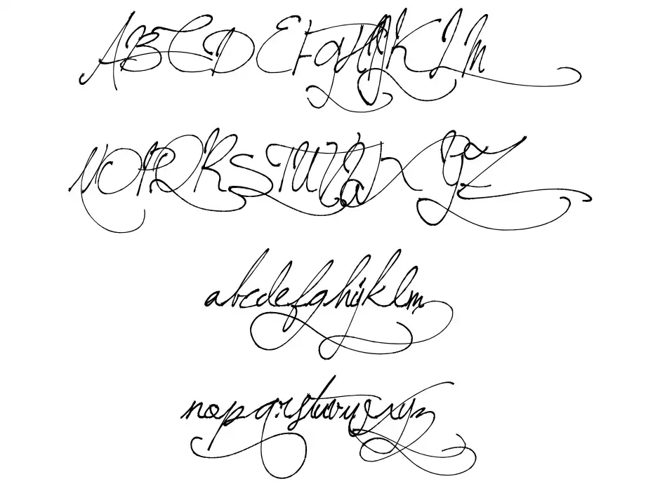 Jellyka BeesAntique Handwriting