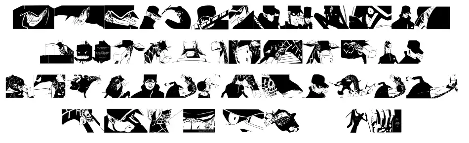 Kaku Dingbats One Piece Art One Piece Area