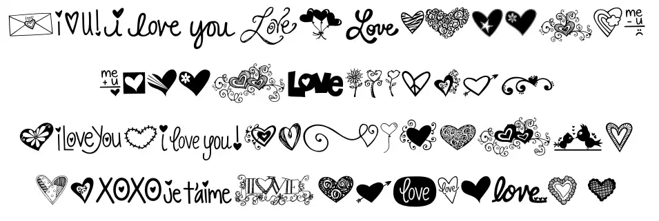 KG Heart Doodles