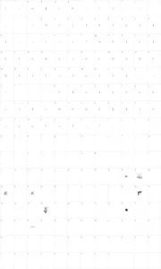 Mapa de caracteres da fonte Killerpanda