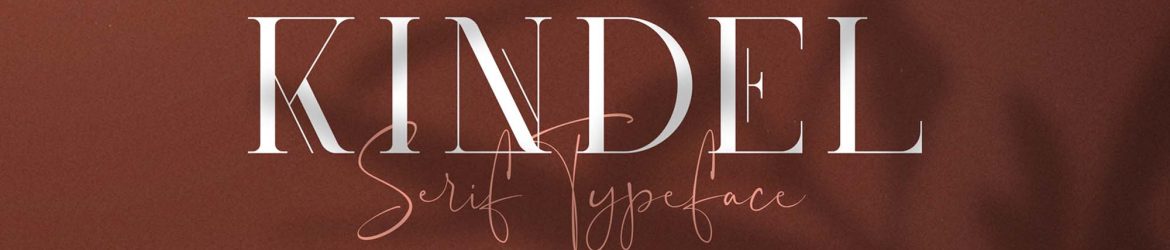 Kindel Serif Typeface