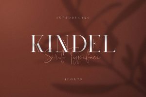 Kindel Serif Typeface
