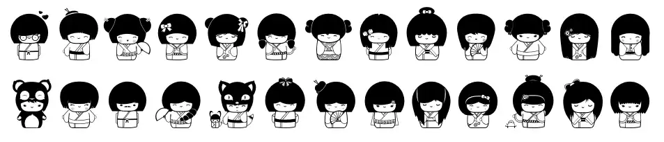 Kokeshi Kawaii
