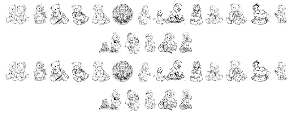 KR Adorable Teddies